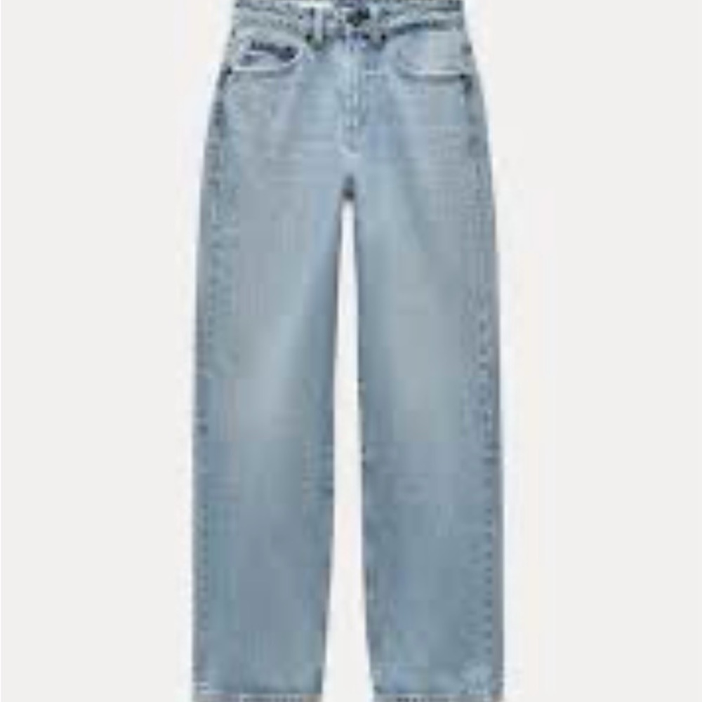 Zara Light Blue Denim Jeans